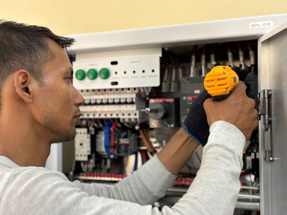 Instalación eléctrica en cuadro de baja tensión